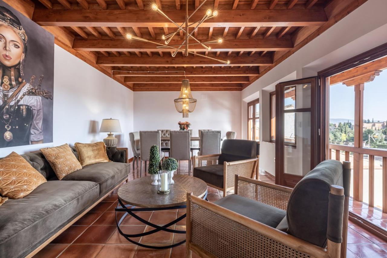 فيلا Luxury Alhambra Penthouse Collection Sacromonte غرناطة المظهر الخارجي الصورة
