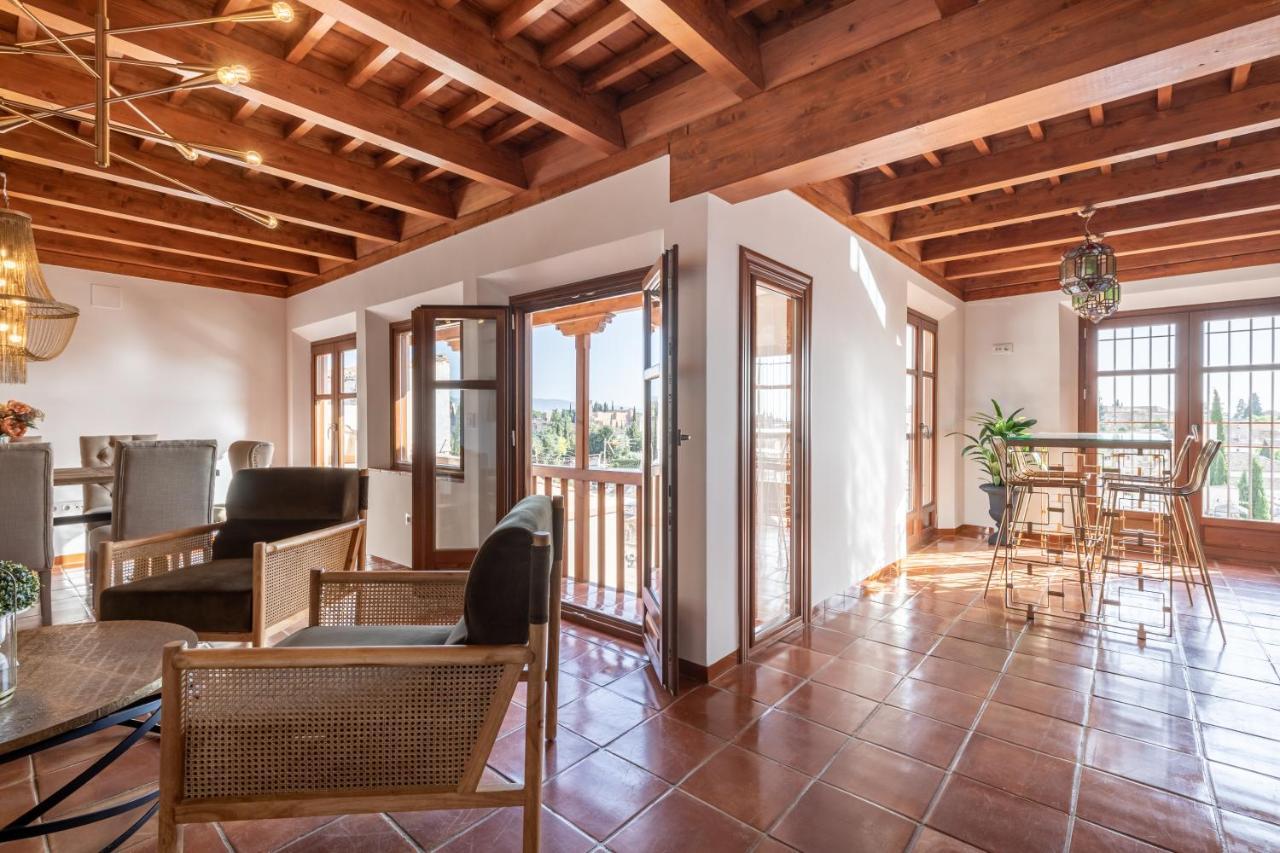 فيلا Luxury Alhambra Penthouse Collection Sacromonte غرناطة المظهر الخارجي الصورة