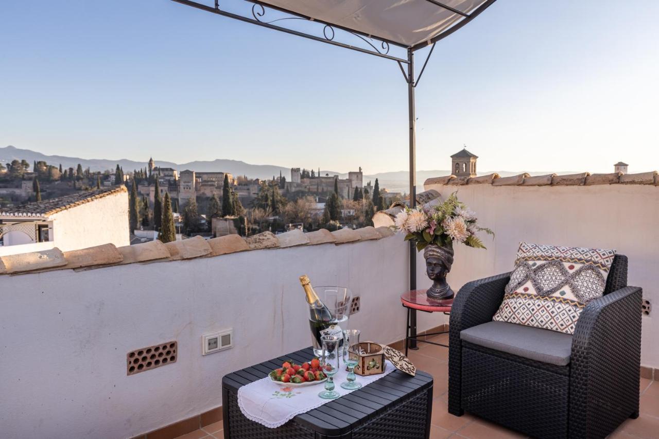 فيلا Luxury Alhambra Penthouse Collection Sacromonte غرناطة المظهر الخارجي الصورة