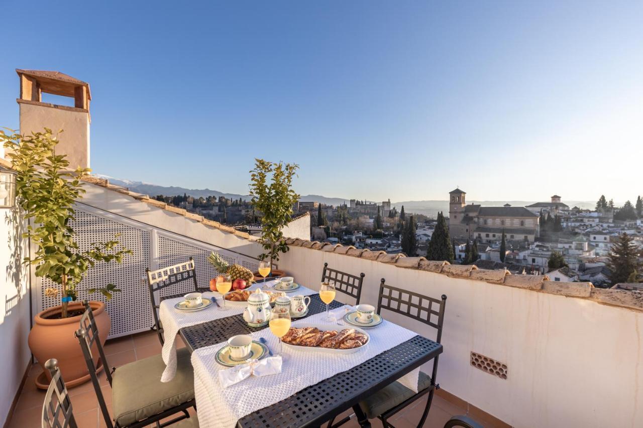 فيلا Luxury Alhambra Penthouse Collection Sacromonte غرناطة المظهر الخارجي الصورة