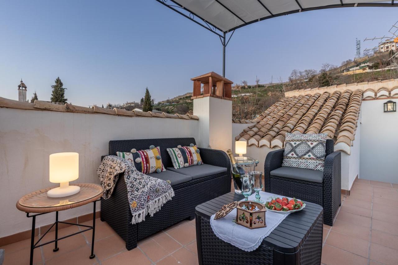 فيلا Luxury Alhambra Penthouse Collection Sacromonte غرناطة المظهر الخارجي الصورة