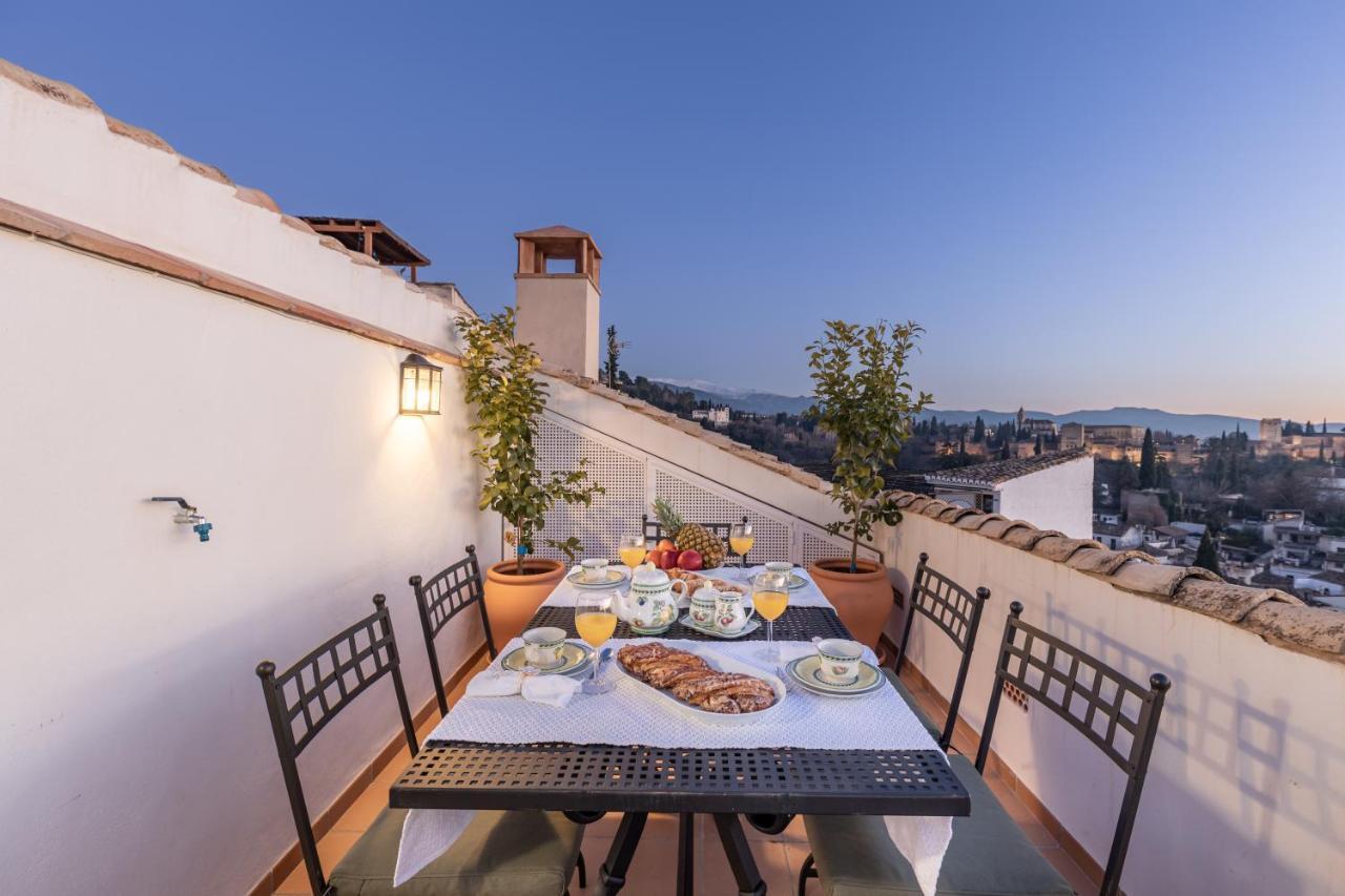فيلا Luxury Alhambra Penthouse Collection Sacromonte غرناطة المظهر الخارجي الصورة