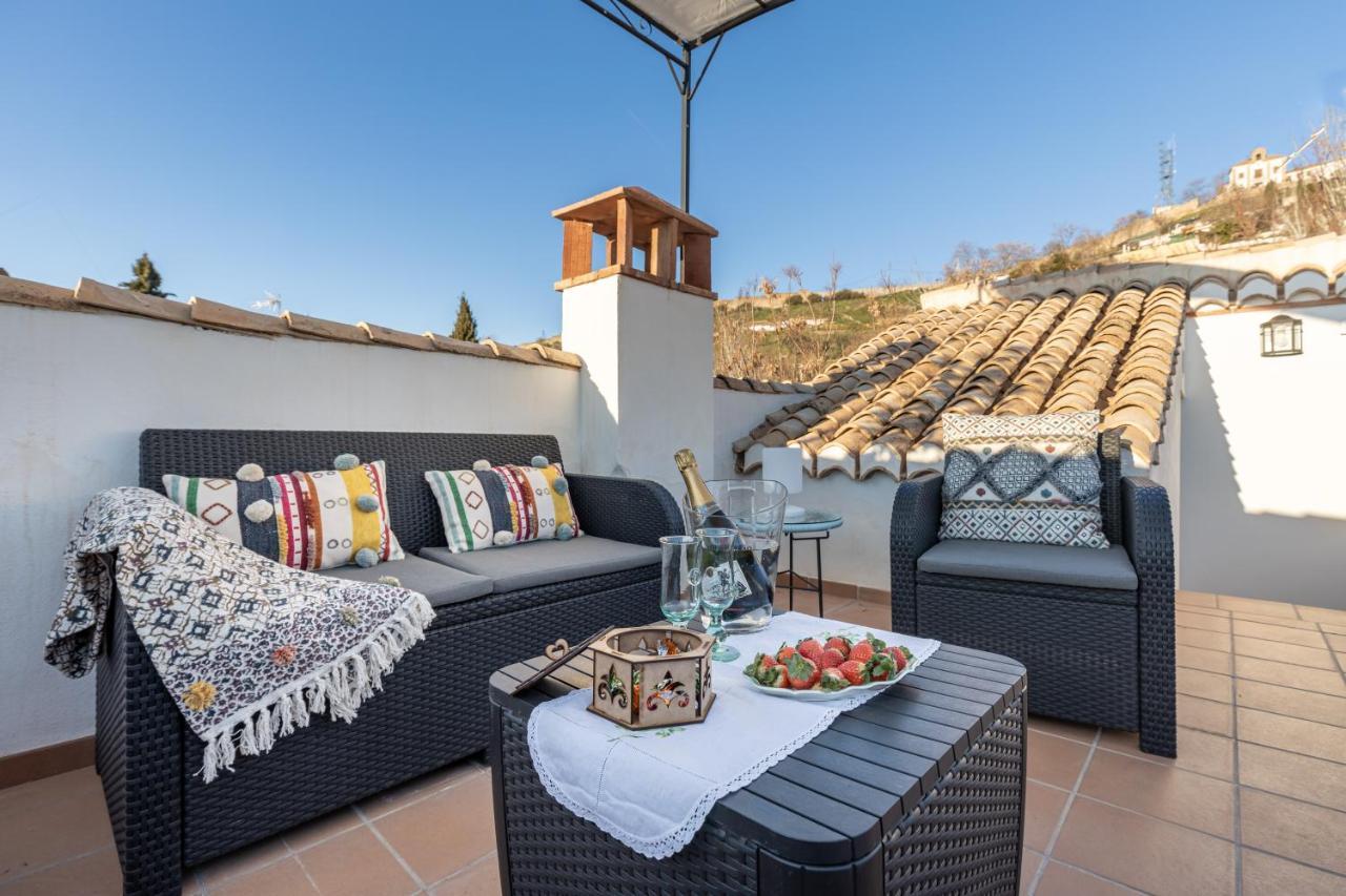 فيلا Luxury Alhambra Penthouse Collection Sacromonte غرناطة المظهر الخارجي الصورة