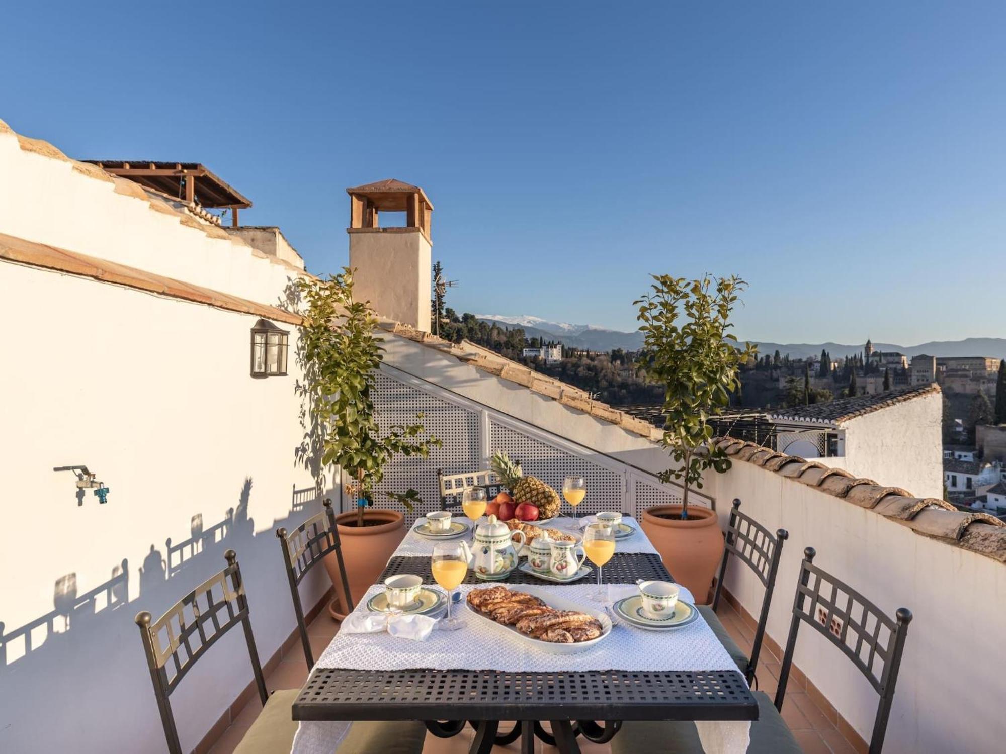 فيلا Luxury Alhambra Penthouse Collection Sacromonte غرناطة المظهر الخارجي الصورة