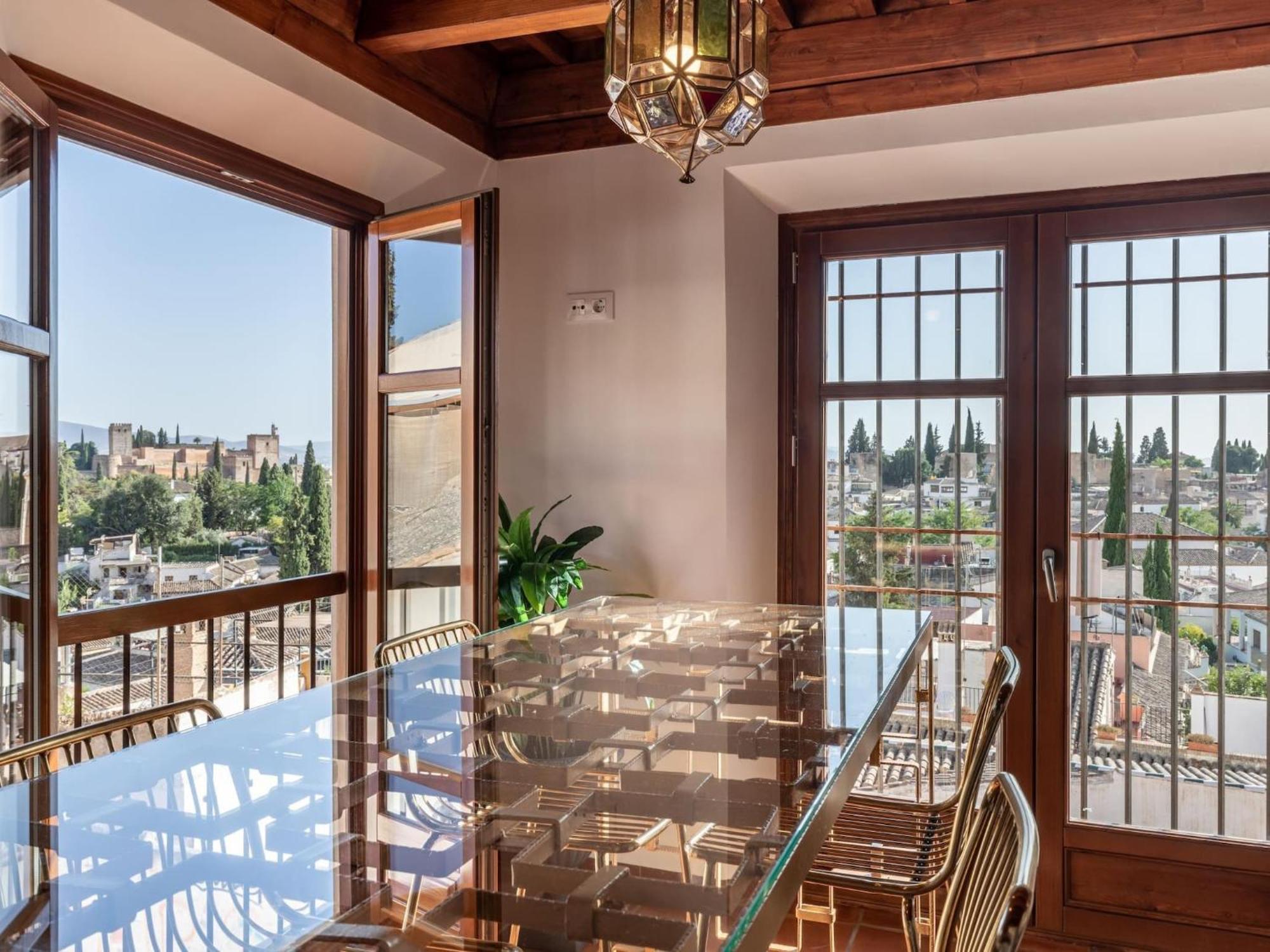 فيلا Luxury Alhambra Penthouse Collection Sacromonte غرناطة المظهر الخارجي الصورة