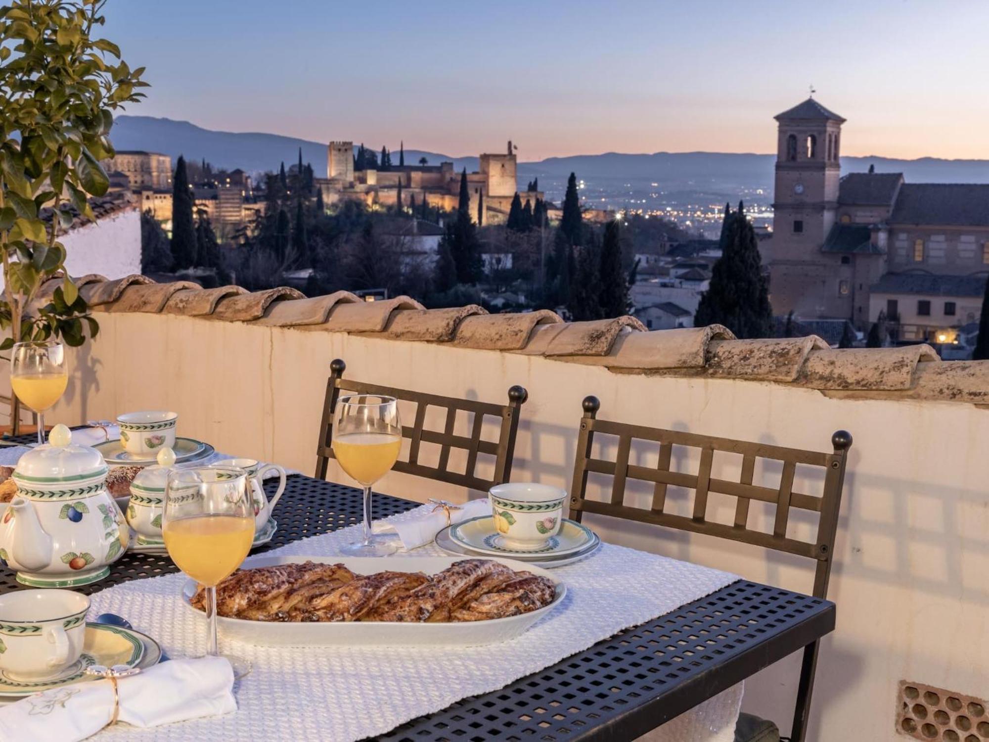 فيلا Luxury Alhambra Penthouse Collection Sacromonte غرناطة المظهر الخارجي الصورة