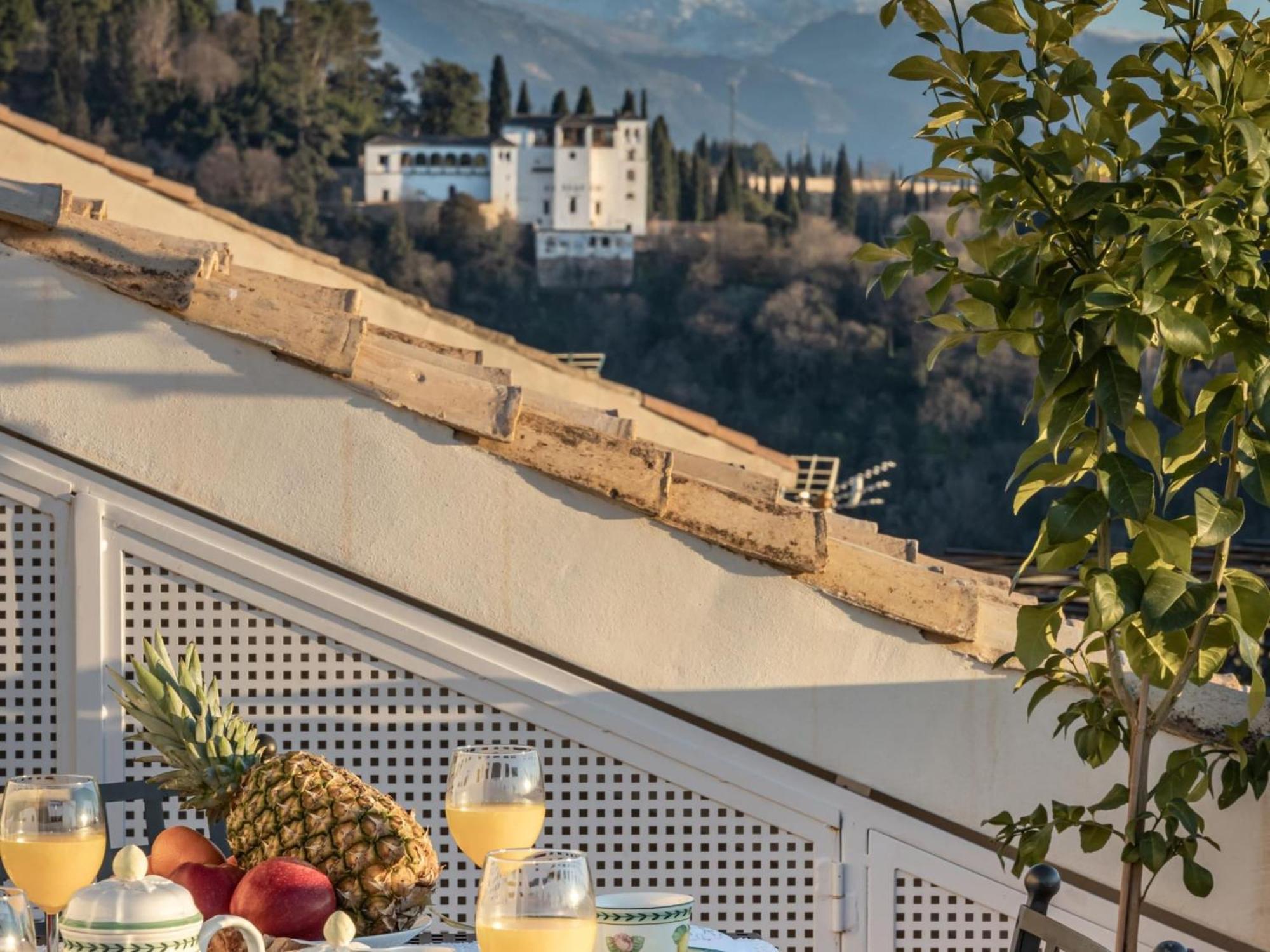 فيلا Luxury Alhambra Penthouse Collection Sacromonte غرناطة المظهر الخارجي الصورة